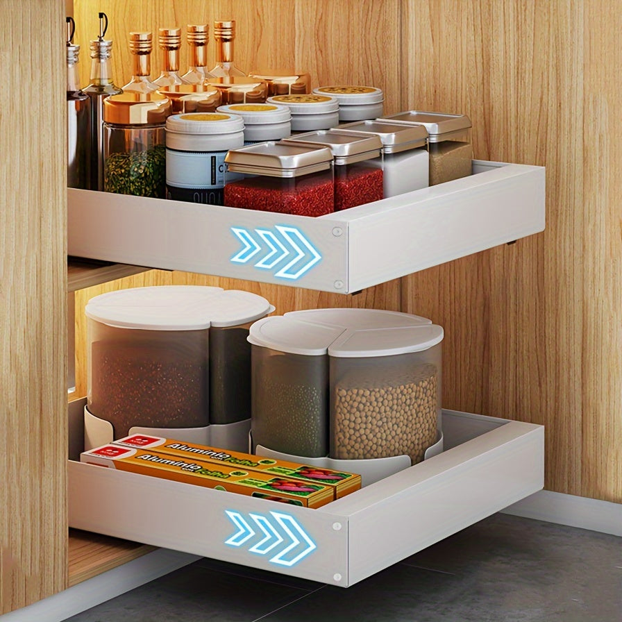 Extendable Kitchen Cabinet Organizer - Lina – alternate product view 4