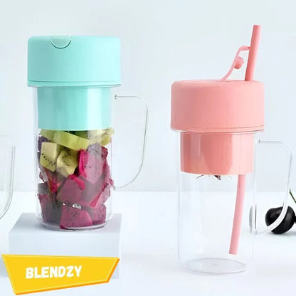 Portable smoothie mixer with battery – fresh drinks in 30 seconds – alternate product view 3