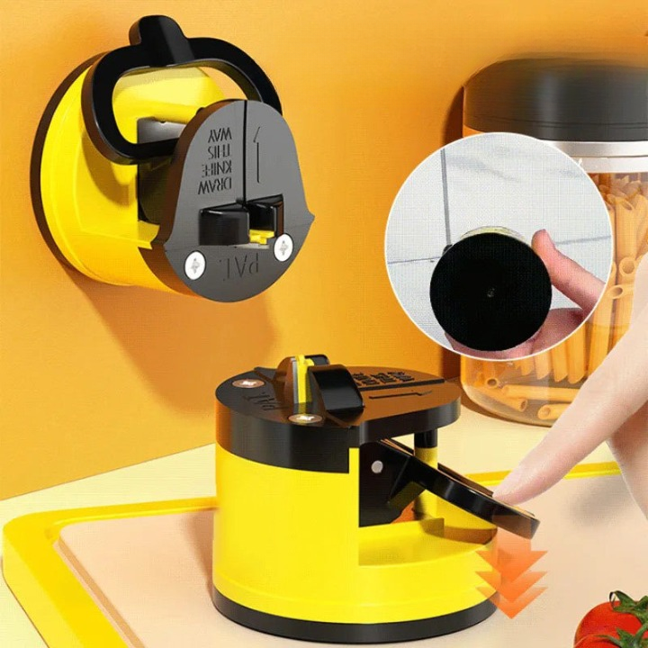 Knife sharpener with suction cup - compact and safe – alternate product view 2