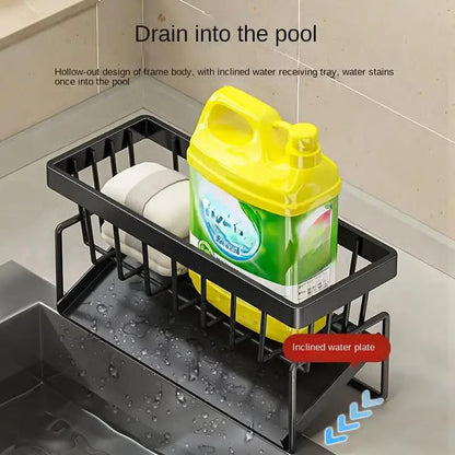 Sink organizer with drip tray and towel rail – alternate product view 8