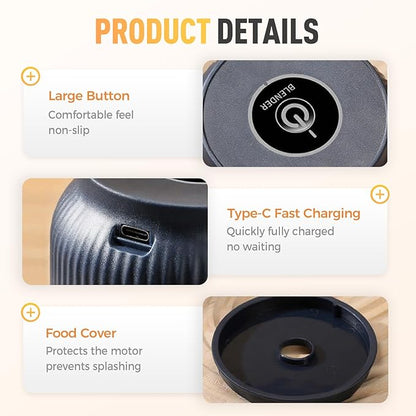 Electric Mini Chopper - Quick preparation in seconds – alternate product view 3