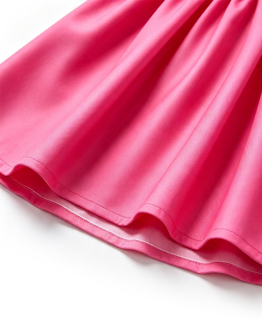 Pink Princess Dress Movie 5 Short Sleeve Dress and Wig for Themed Cosplay Party – alternate product view 10