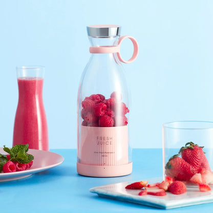 Portable Blender Bottle 420ml - fresh smoothies in seconds, wireless – alternate product view 2