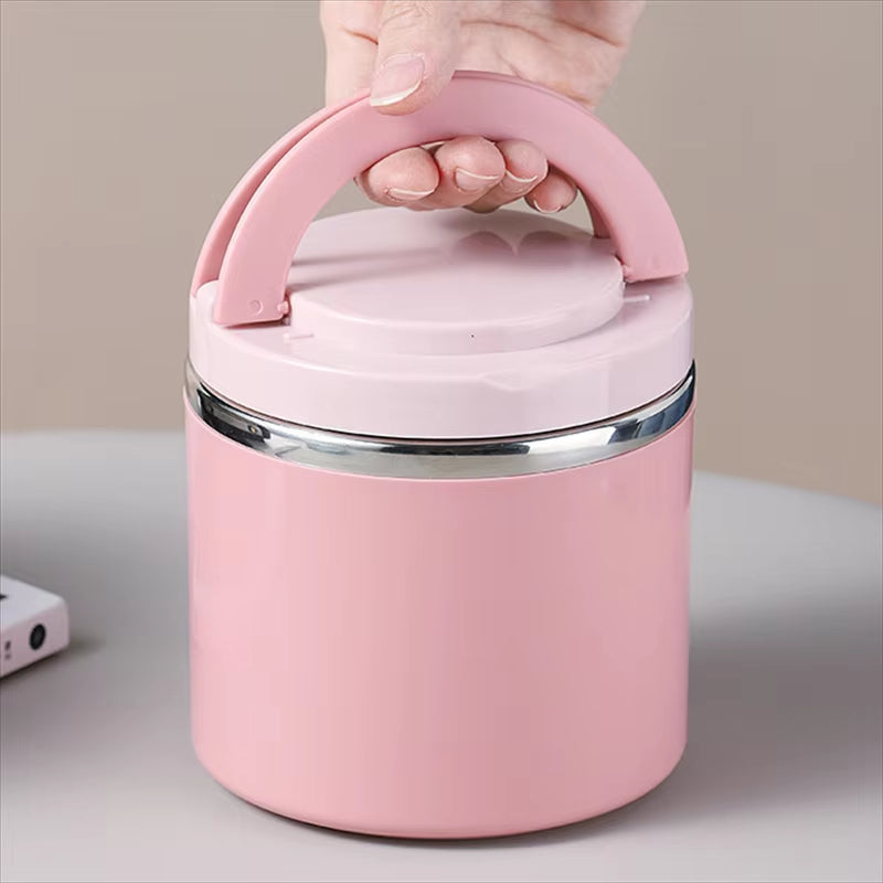 Stainless Steel Insulated Food Container - Leak Proof, 630ml or 1000ml – alternate product view 5