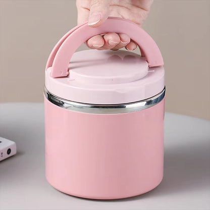 Stainless Steel Insulated Food Container - Leak Proof, 630ml or 1000ml – alternate product view 5