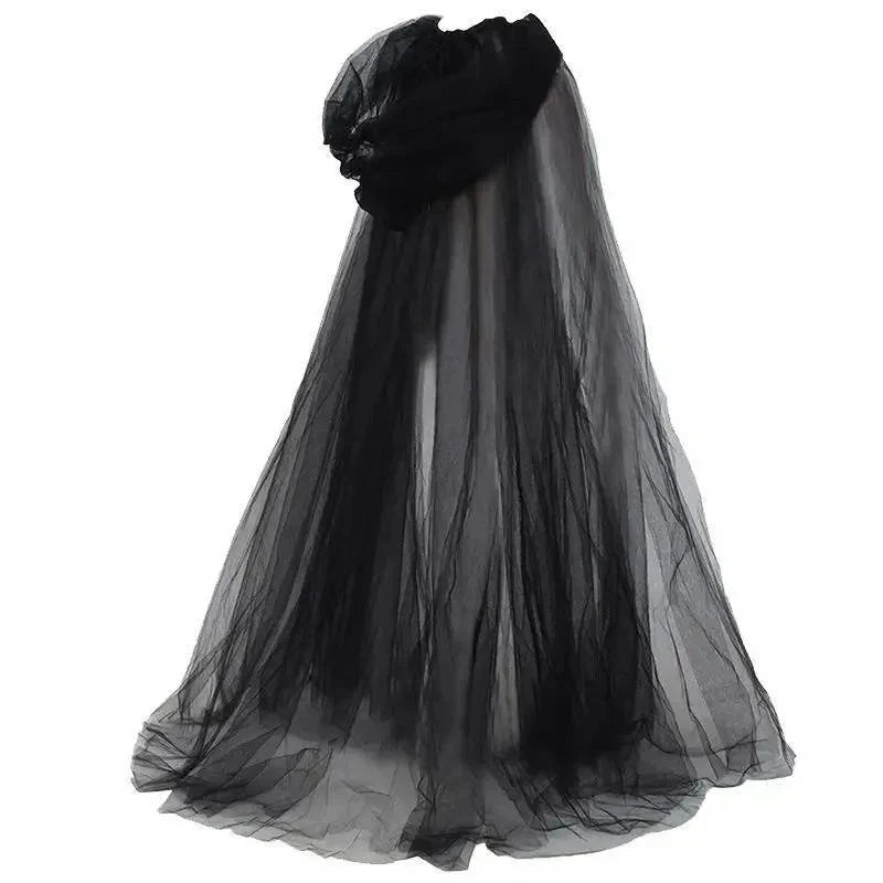 Adults Halloween Hooded Witch Cloak for Women – alternate product view 4