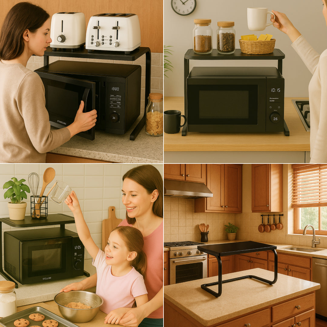 Kitchen shelf for worktop - More space without drilling – alternate product view 4