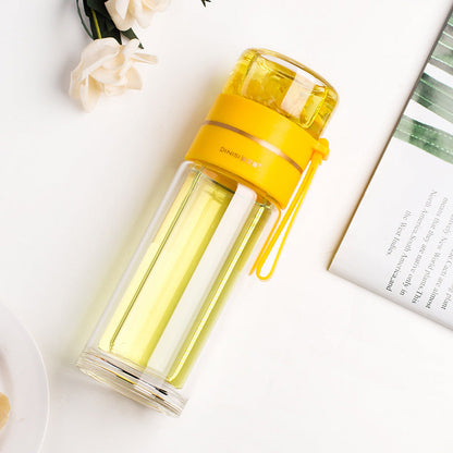Glass Tea Infuser Water Bottle – Double-Wall Design – alternate product view 11