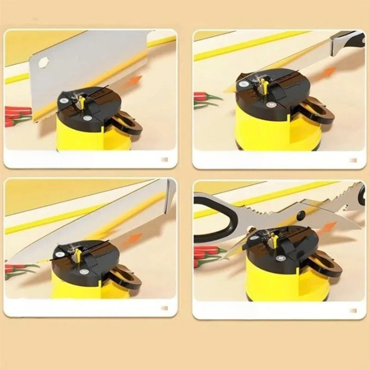 Knife sharpener with suction cup - compact and safe – alternate product view 7