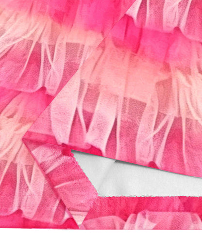 Toddler Girls Pink Princess Dress and Crossbag 2pcs Suit for Cosplay Events – alternate product view 11