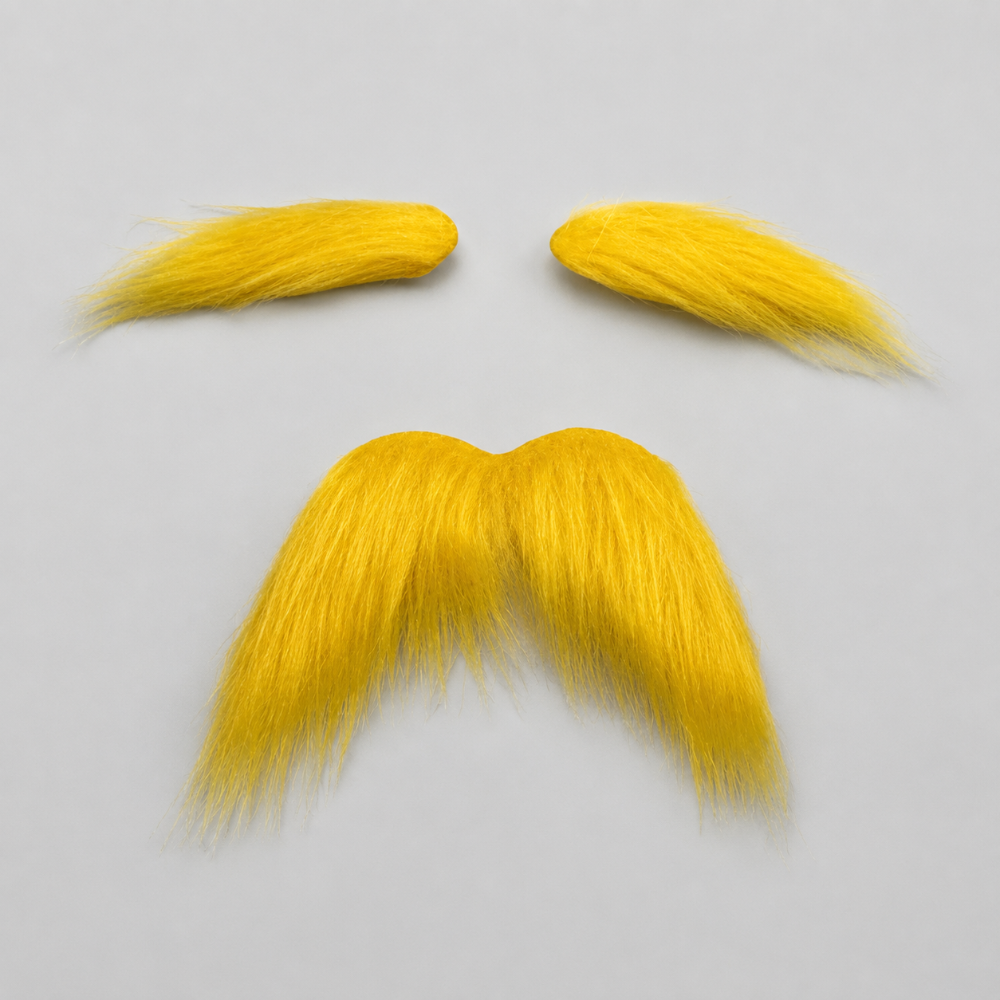 Halloween Accessories Adhesive Mustache Eyebrows Set Costume – alternate product view 3