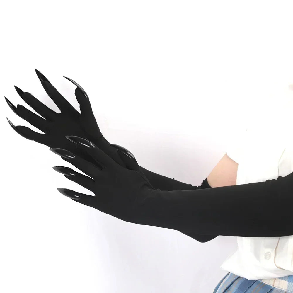 Halloween Accessories Costume Gloves Long Finger Design – alternate product view 2