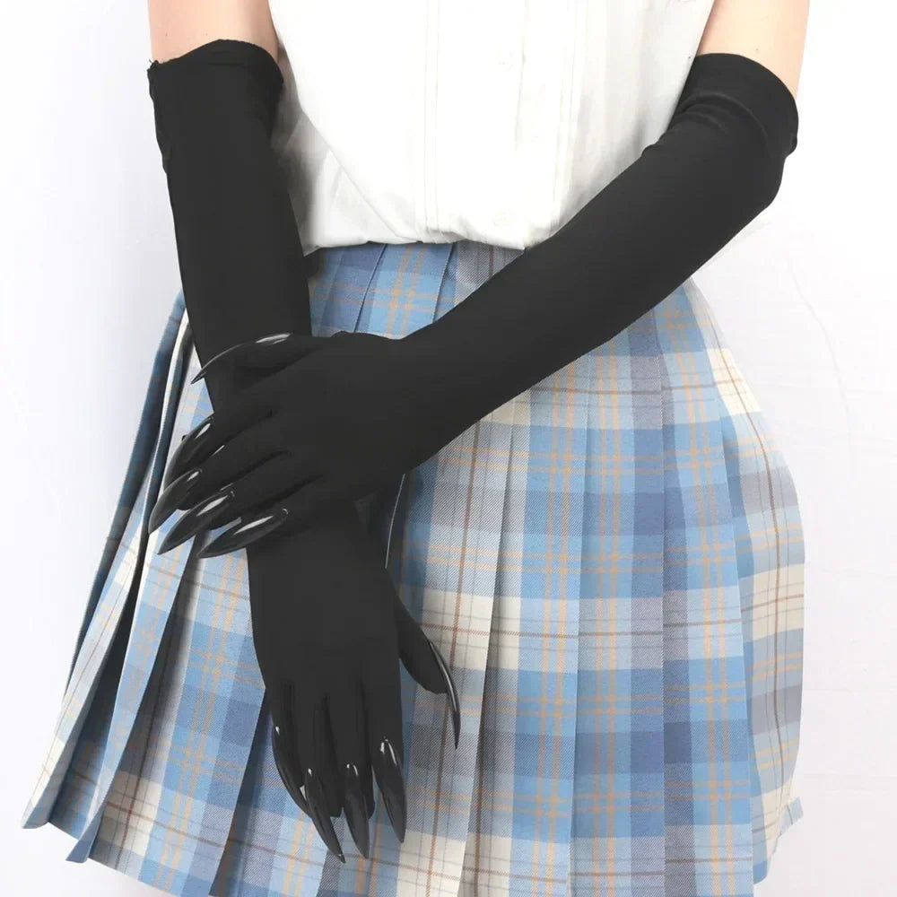 Halloween Accessories Costume Gloves Long Finger Design – alternate product view 4