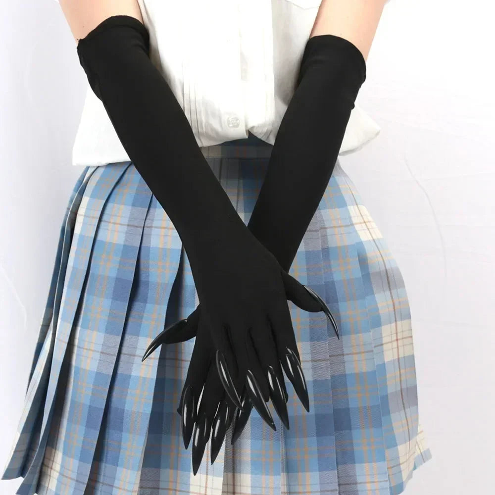 Halloween Accessories Costume Gloves Long Finger Design – alternate product view 5