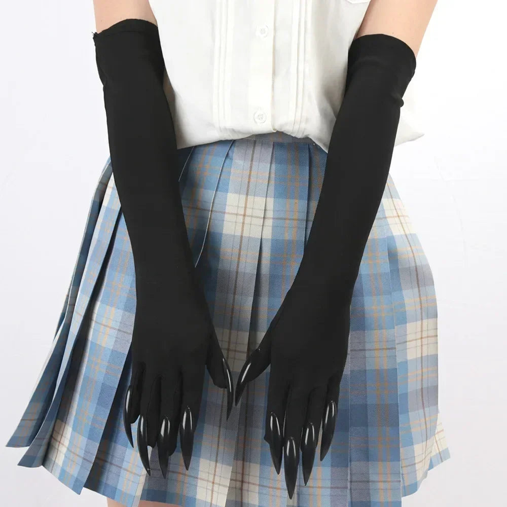 Halloween Accessories Costume Gloves Long Finger Design – alternate product view 6