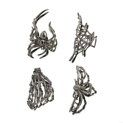 Halloween Accessories Hair Clips Spider Bat Designs – alternate product view 7
