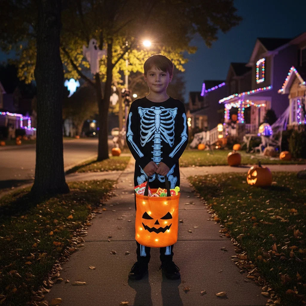 Halloween Accessories LED Light Reusable Bag Multipurpose – alternate product view 2