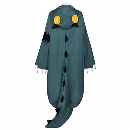Halloween Costumes Adult Dinosaur Jumpsuit Cosplay Outfit – alternate product view 4