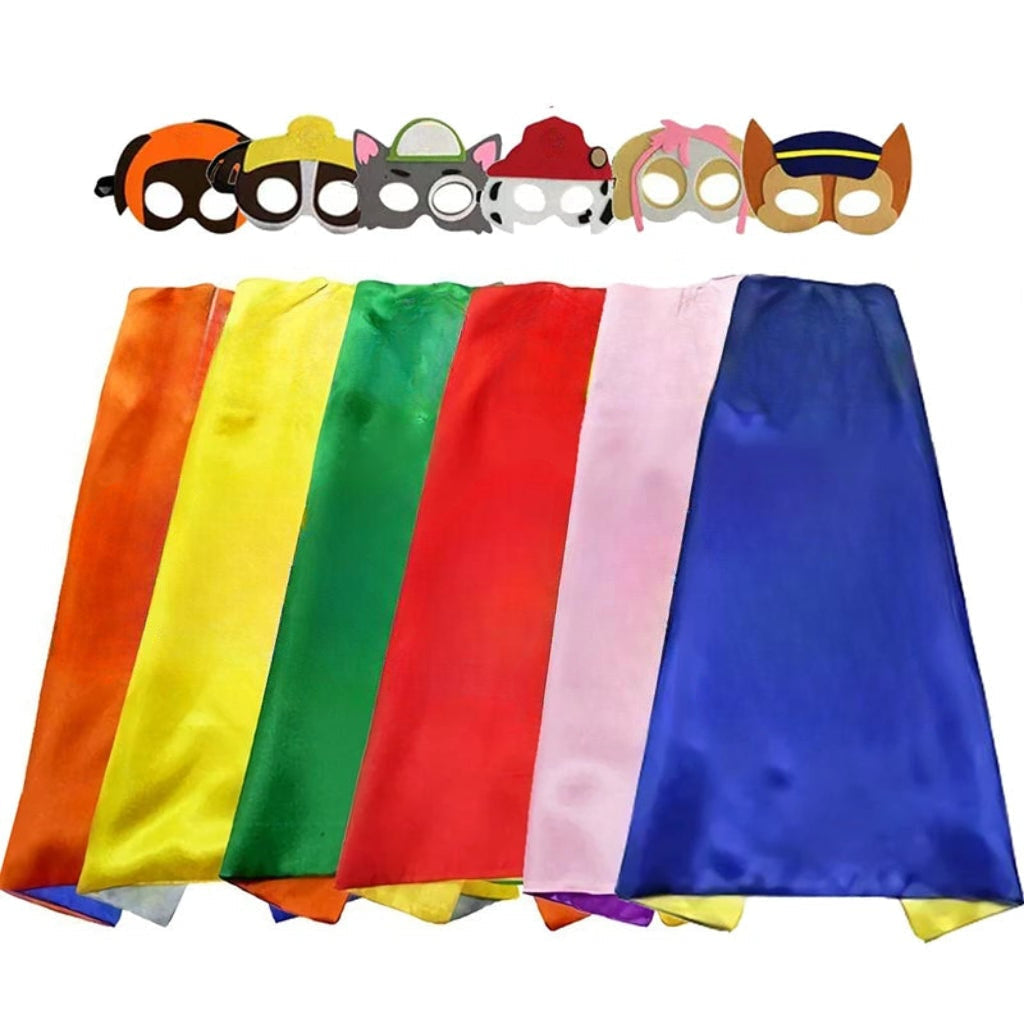 Halloween Costumes Kids Cape Mask Costume Set – alternate product view 8