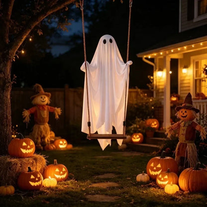 Halloween Decoration Ghost Flying Remote Controlled Swing – alternate product view 3