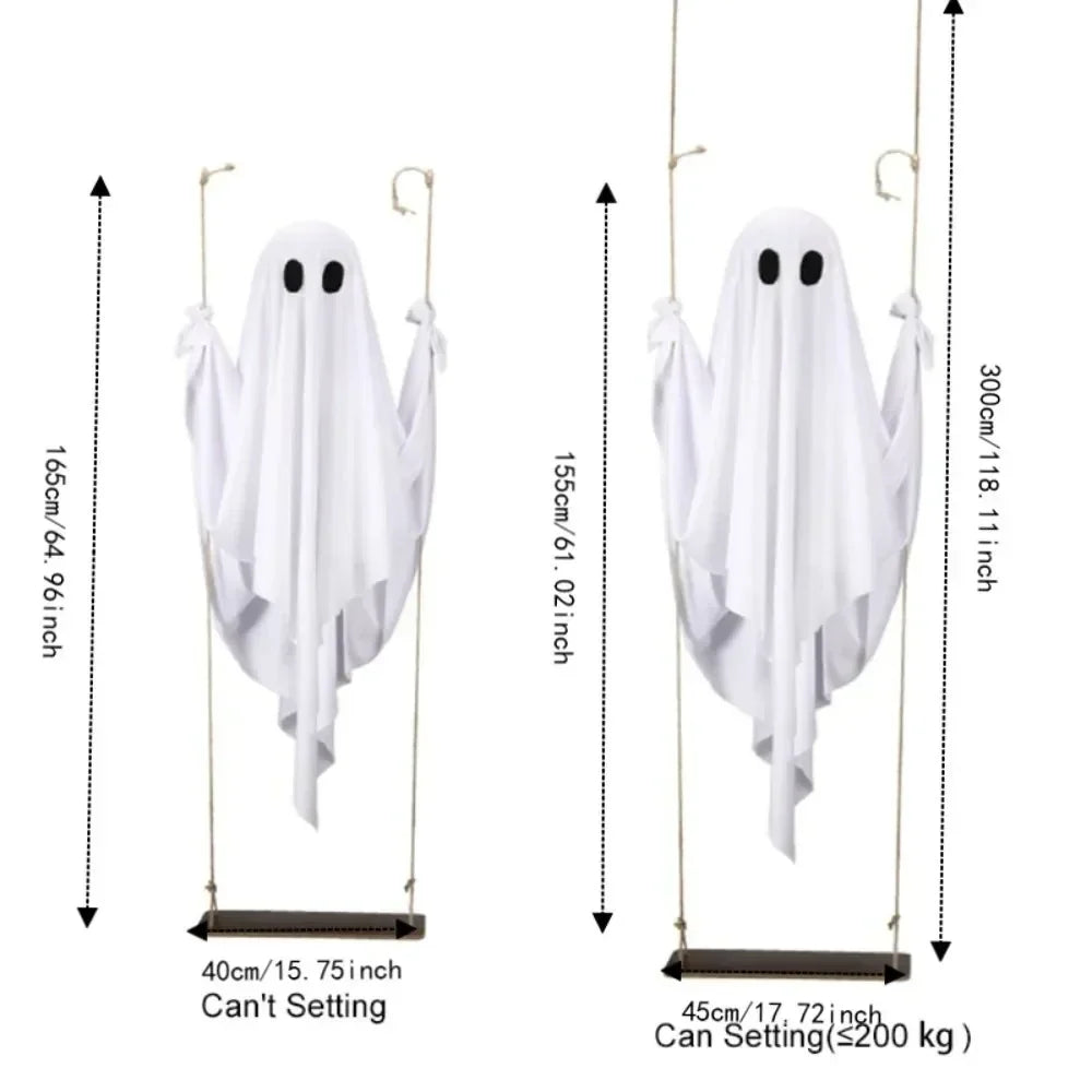Halloween Decoration Ghost Flying Remote Controlled Swing – alternate product view 4