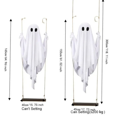 Halloween Decoration Ghost Flying Remote Controlled Swing – alternate product view 4