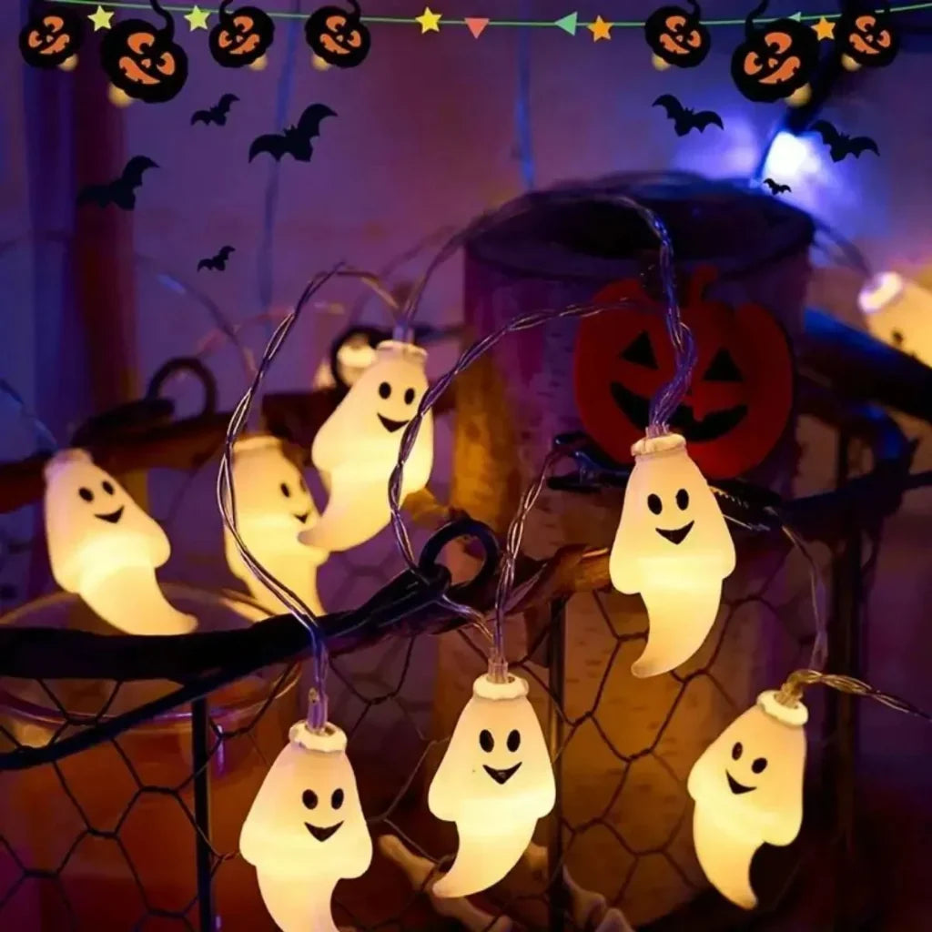 Halloween Decorations LED Soft Lights Ghost Design – alternate product view 5