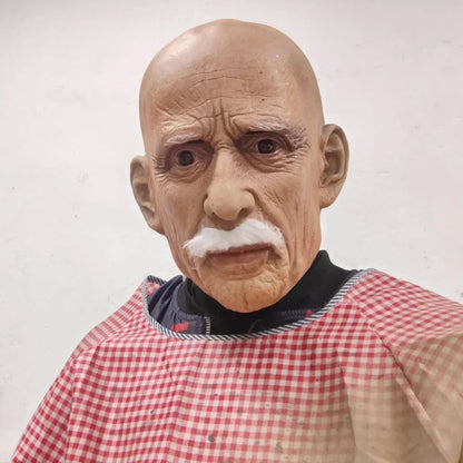 Halloween Mask Old Face Design Men – alternate product view 3