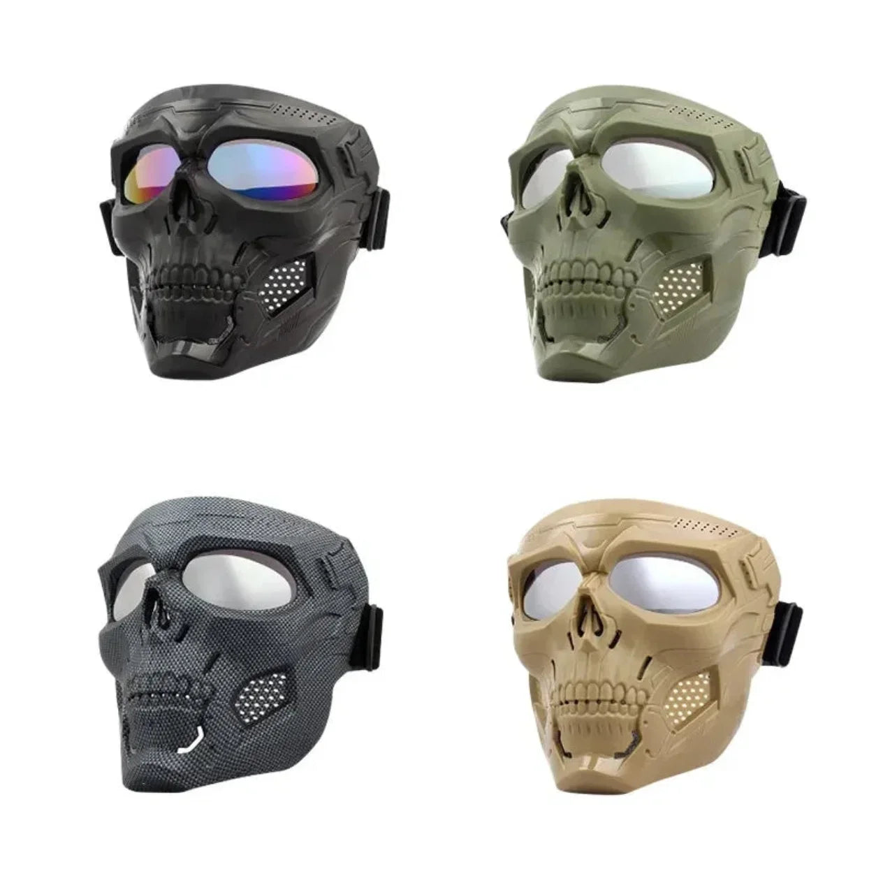 Halloween Mask Skull Tactical Helmet Outdoor Gear – alternate product view 6