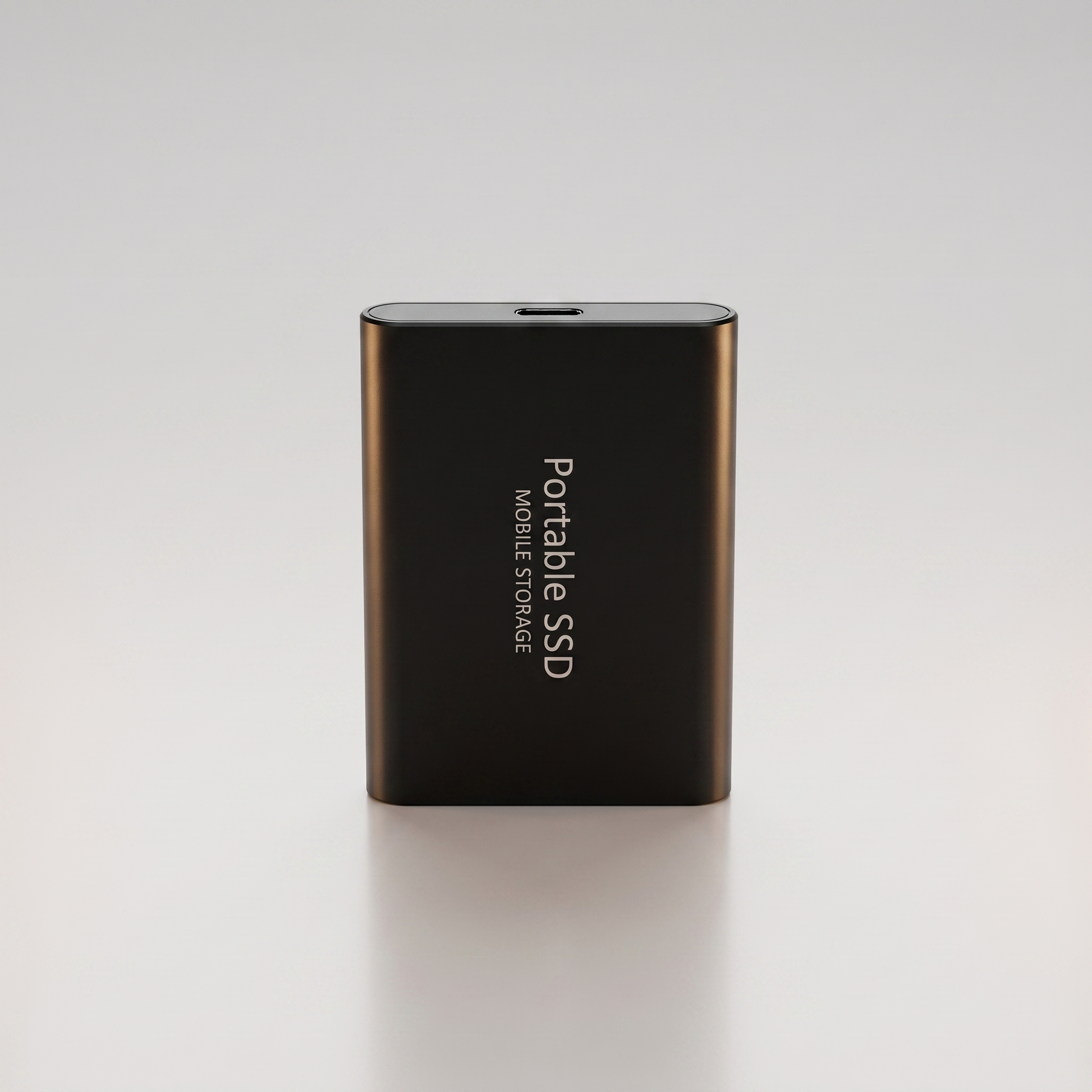 Portable SSD external drive front