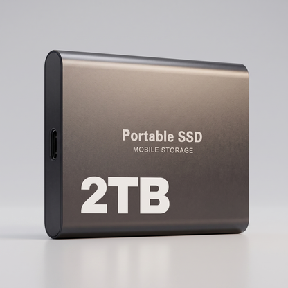 USB-C portable SSD front