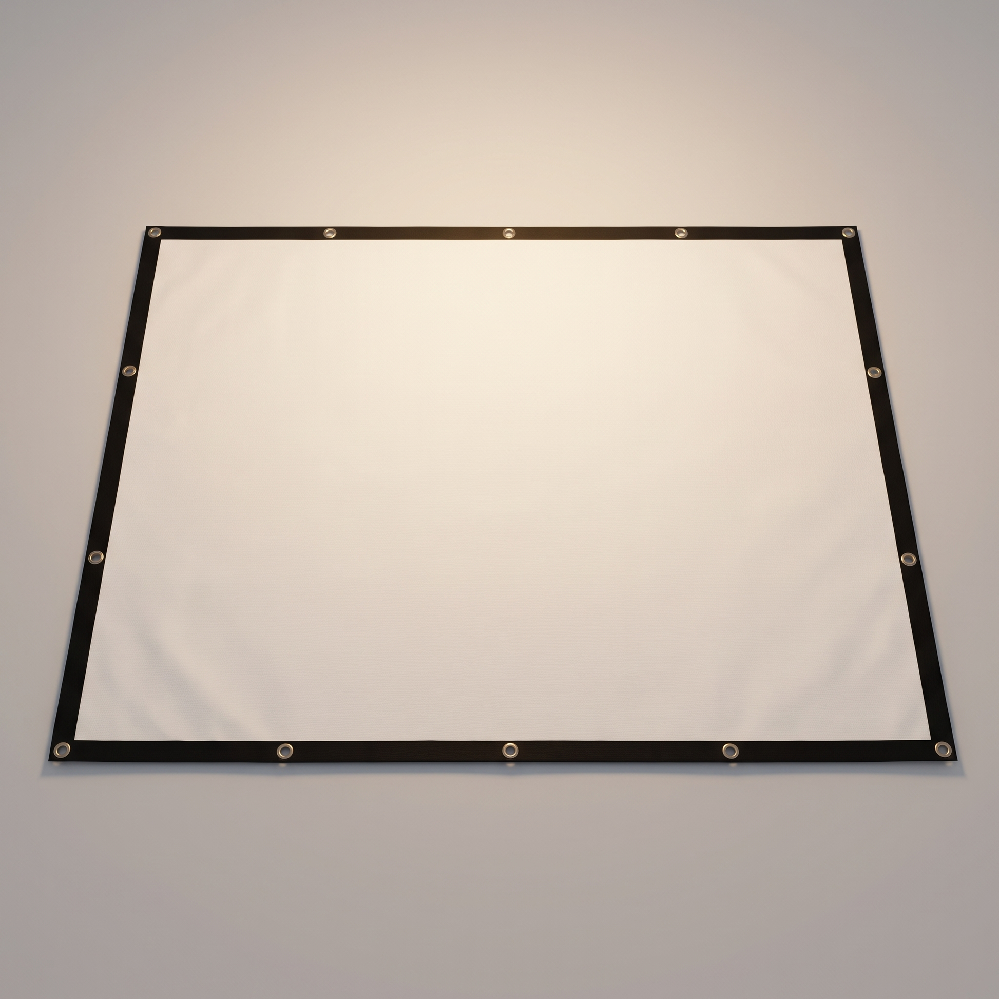 Portable 120 inch projector screen top