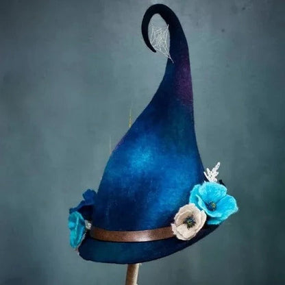 Halloween Party Witch Hat with Adjustable Fit for Costume and Decorative Use – alternate product view 3