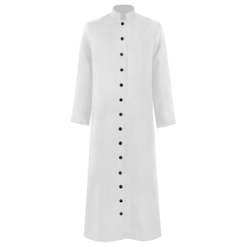 Full-Length Medieval Robe for Halloween, Cosplay, and Themed Events – alternate product view 2