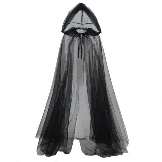Adults Halloween Costume Hooded Cape for Women – alternate product view 4