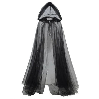 Adults Halloween Costume Hooded Cape for Women – alternate product view 4