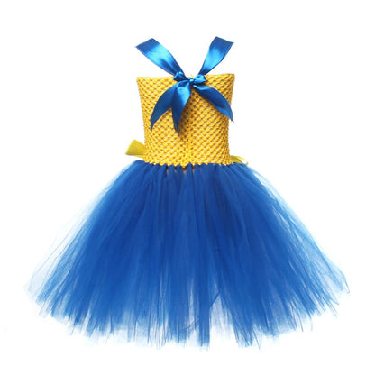 Kids Costumes Yellow and Purple Tutu Dress with Iconic Goggles – alternate product view 7