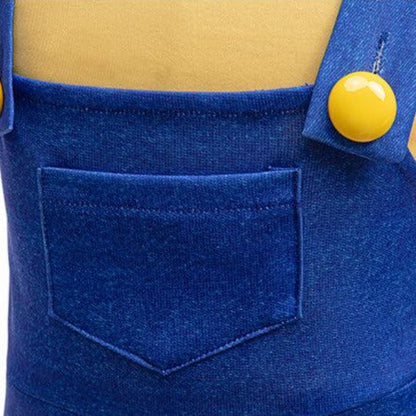 Boys Costume Yellow shirt and Denim overalls Kids Costumes Halloween Costumes – alternate product view 9