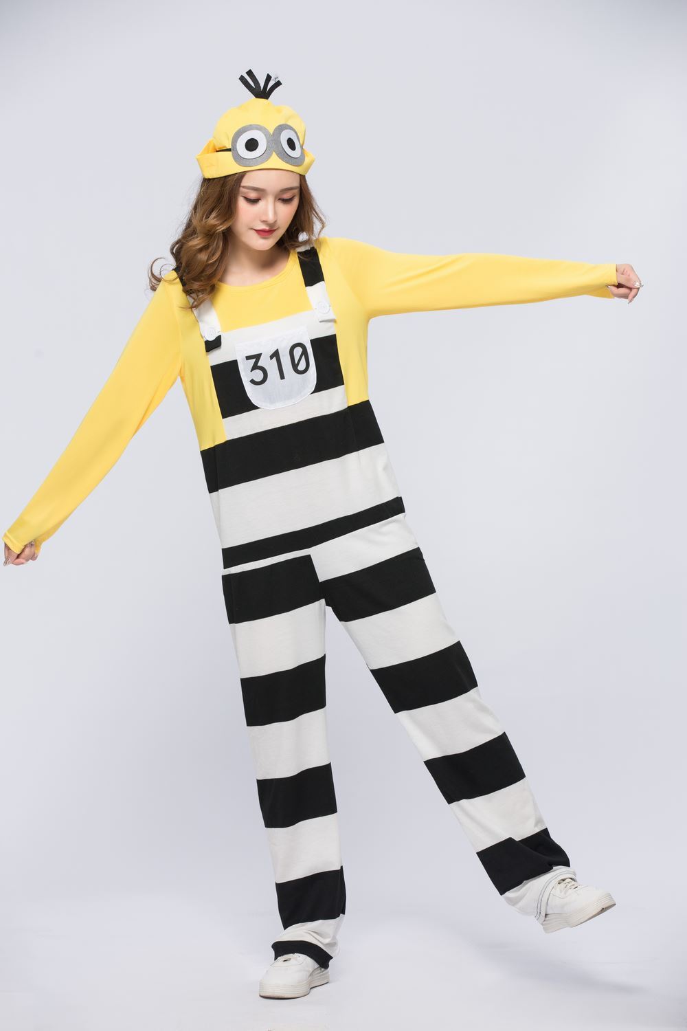 Adult Halloween Costume with Hat Women Cos Outfit – alternate product view 2