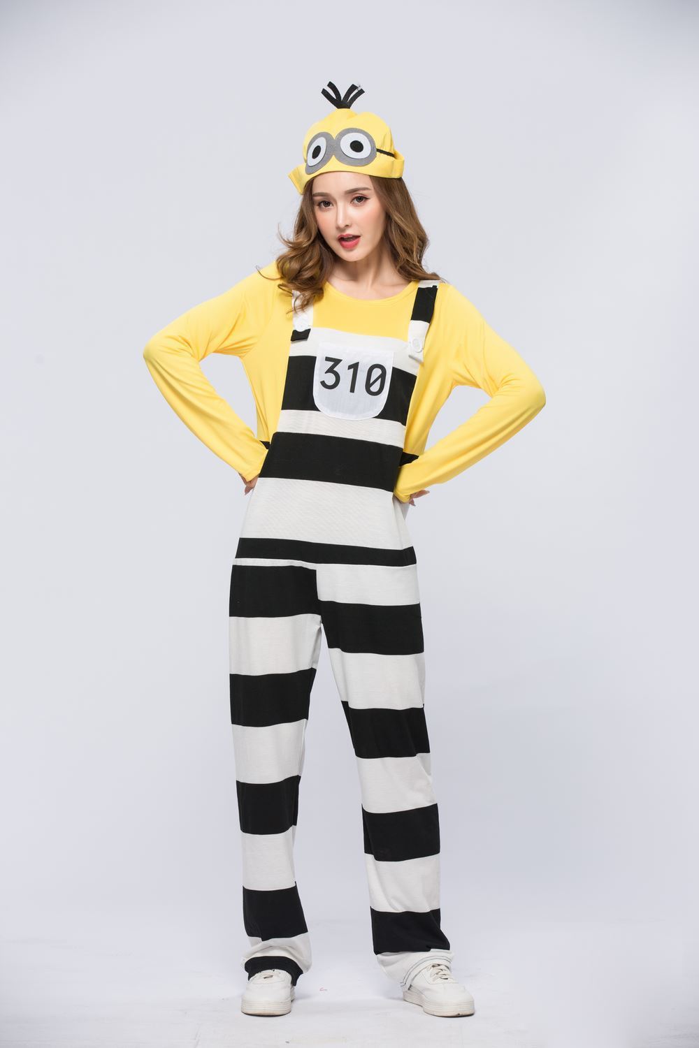 Adult Halloween Costume with Hat Women Cos Outfit – alternate product view 6