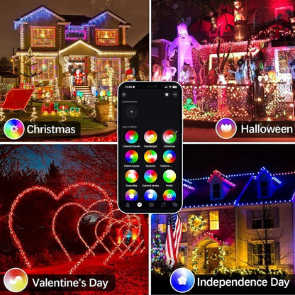Smart RGB Led Christmas Halloween Color Changing Lights – alternate product view 7