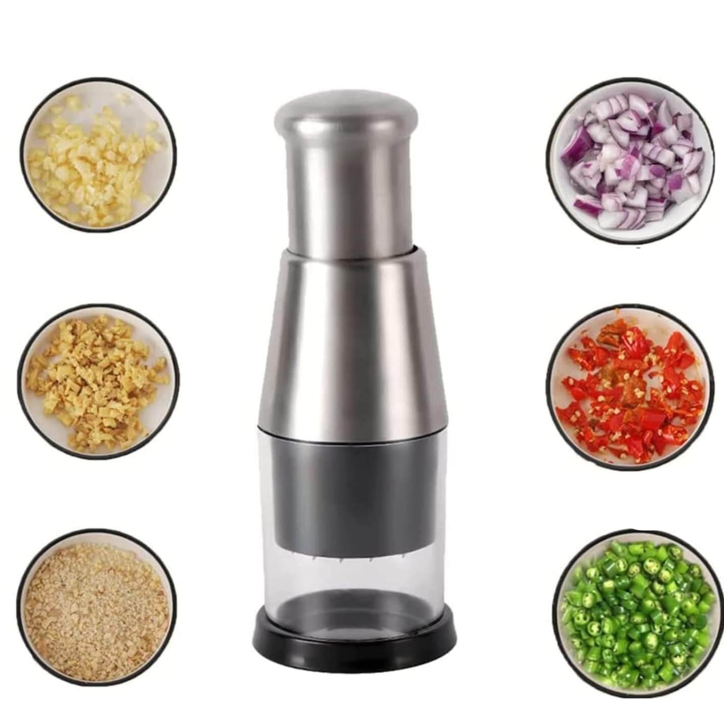 Manual stainless steel vegetable cutters - ChefChop Pro – alternate product view 5