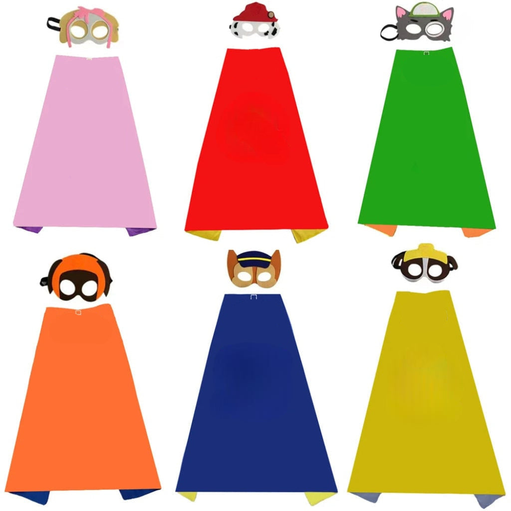 Halloween Costumes Kids Cape Mask Costume Set – alternate product view 7