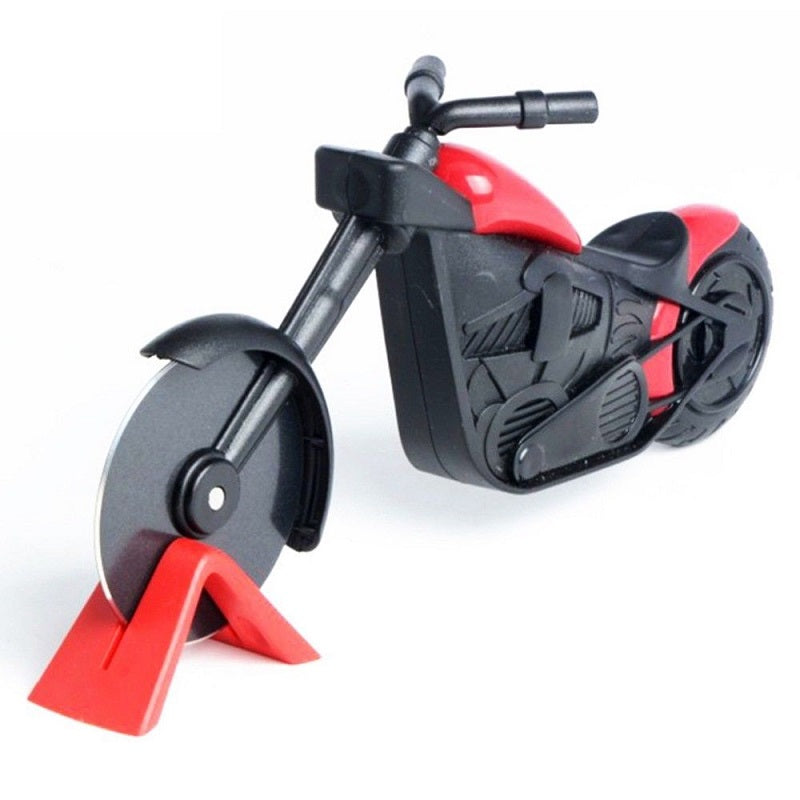 Luxe Motorcycle Style Pizza Cutter - MotoSlice – alternate product view 3