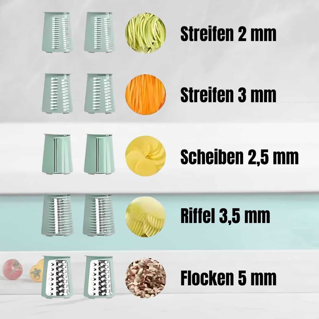 Multifunctional kitchen grater & chipper – SliceMaster – alternate product view 3
