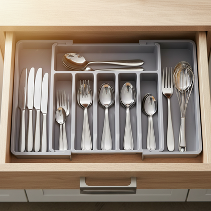 Expandable Cutlery Drawer Organizer – Adjustable 33–57 cm – alternate product view 13