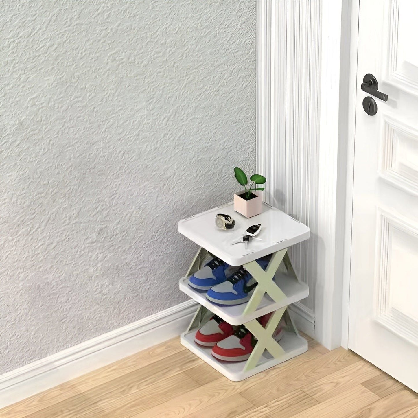 Shoe rack foldable with 3-7 layers – alternate product view 9